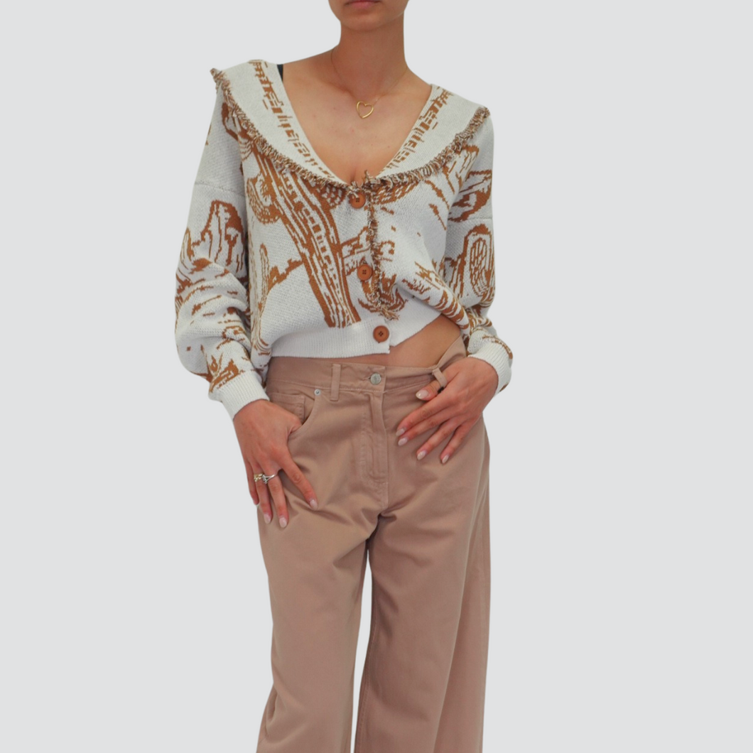 Haveone bomber scritta 50% cotone Art KFP-N046
