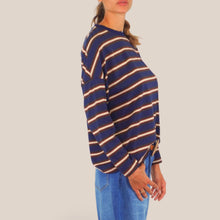 Carica l'immagine nel visualizzatore di Gallery, Tensione in maglia rigata 90% cotone Art 30841
