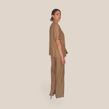 Carica l'immagine nel visualizzatore di Gallery, Haveone pantalone palazzo elastico retro 87% viscosa Art PVI-Q289 ( blazer Art JVI-Q088 )
