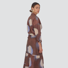 Carica l&#39;immagine nel visualizzatore di Gallery, Vicolo gonna fantasia con balze 100% cotone Art TD2720
