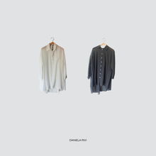 Carica l&#39;immagine nel visualizzatore di Gallery, Haveone maxi camicia voile 100% cotone Art CFL-N103
