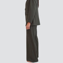 Carica l&#39;immagine nel visualizzatore di Gallery, Tensione in pantalone palazzo con cintura elastico retro 33% viscosa Art 26P1046
