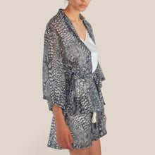 Carica l'immagine nel visualizzatore di Gallery, Philia Loft kimono 85% lyocell Art R02L1332
