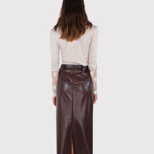Carica l'immagine nel visualizzatore di Gallery, Haveone maglia over scollo V con pizzo 49% viscosa Art MMA-R277
