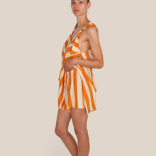 Carica l'immagine nel visualizzatore di Gallery, Haveone shorts rigato elastico vita 100% viscosa Art PMA-Q653
