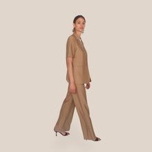 Carica l'immagine nel visualizzatore di Gallery, Haveone pantalone palazzo elastico retro 87% viscosa Art PVI-Q289 ( blazer Art JVI-Q088 )

