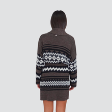 Carica l&#39;immagine nel visualizzatore di Gallery, Dixie cardigan fantasia con cintura Art M440Y143
