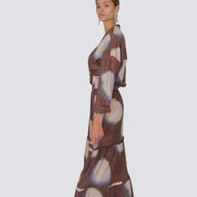 Carica l&#39;immagine nel visualizzatore di Gallery, Vicolo gonna fantasia con balze 100% cotone Art TD2720
