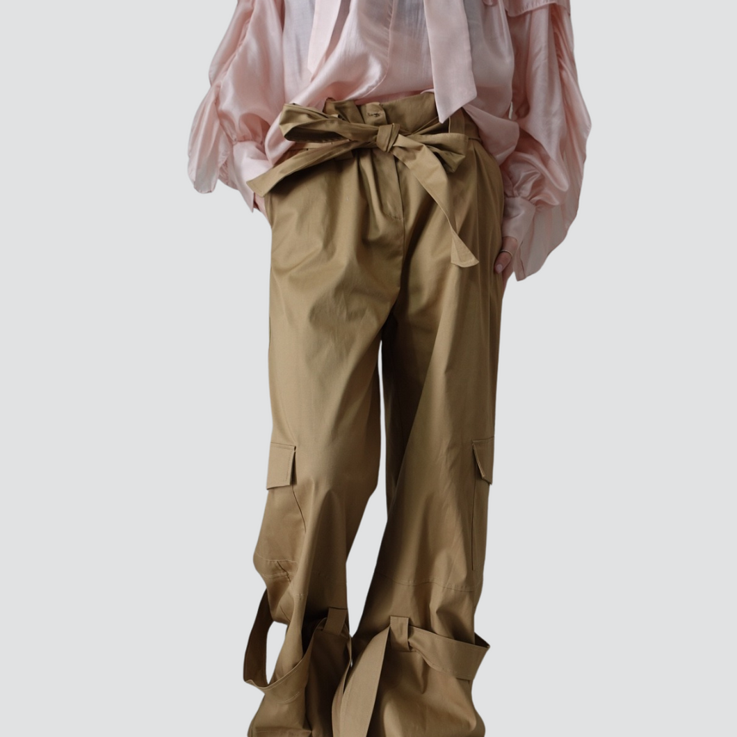 Haveone pantalone cargo con fusciacca 98% cotone Art PVS-N237