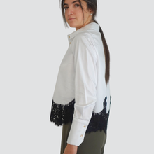 Carica l&#39;immagine nel visualizzatore di Gallery, Tensione in camicia pizzo 100% cotone Art 37764
