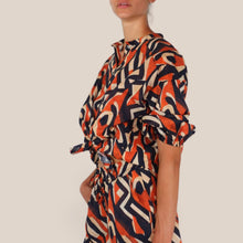 Carica l'immagine nel visualizzatore di Gallery, Haveone camicia over stampa 100% cotone Art CNO-Q458
