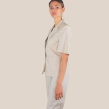 Carica l'immagine nel visualizzatore di Gallery, Maryley blazer manica corta 100% cotone Art 26EB275
