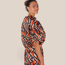 Carica l'immagine nel visualizzatore di Gallery, Haveone camicia over stampa 100% cotone Art CNO-Q458
