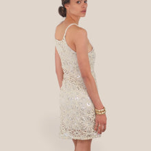 Carica l'immagine nel visualizzatore di Gallery, Haveone abito crochet con paillettes Art AMA-Q045
