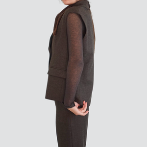 Tensione in blazer over smanicato doppio petto Art 26D1022