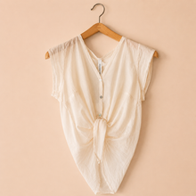 Carica l'immagine nel visualizzatore di Gallery, Tensione in camicia mussola 100% cotone Art H094C35
