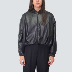Vicolo bomber ecopelle interno trapuntato Art TF1541