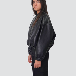 Vicolo bomber ecopelle interno trapuntato Art TF1541