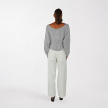 Carica l'immagine nel visualizzatore di Gallery, Vicolo maglia over scollo V 55% lana 45% cashmere Art 2AC2019
