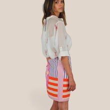 Carica l'immagine nel visualizzatore di Gallery, Haveone camicia over fantasia aragosta 85% lyocell Art CVS-Q468
