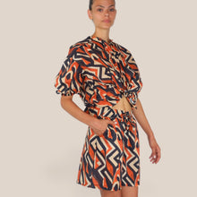 Carica l'immagine nel visualizzatore di Gallery, Haveone camicia over stampa 100% cotone Art CNO-Q458
