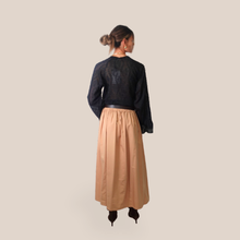 Carica l'immagine nel visualizzatore di Gallery, Haveone gonna elastico vita con cintura 100% cotone Art GFW-Q123

