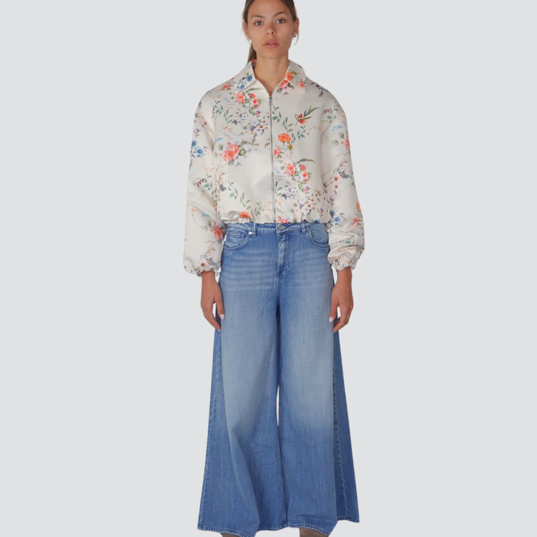 Vicolo jeans Lucy gamba ampia 50% cotone 50% lyocell Art DD5007