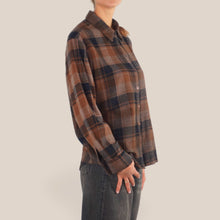 Carica l'immagine nel visualizzatore di Gallery, Vicolo camicia over flanella 100% cotone Art TAC1759
