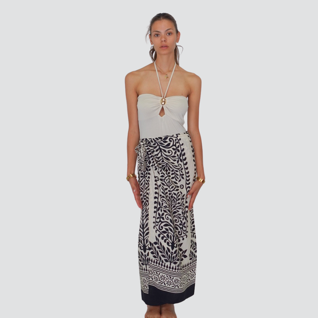 Haveone gonna lunga pareo fantasia 100% viscosa Art GMA-N205