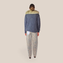 Carica l'immagine nel visualizzatore di Gallery, Dixie cardigan collo eco-pelliccia Art M187B027A
