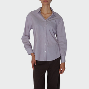 Tensione in camicia rigata 68% cotone Art 25C4030