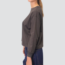 Carica l&#39;immagine nel visualizzatore di Gallery, Vicolo t-shirt manica lunga over polsino 100% cotone Art UF0174
