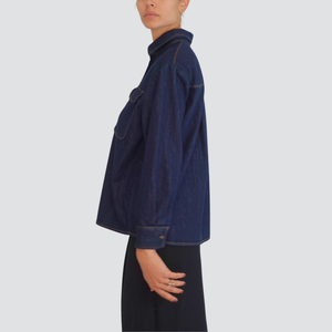 Vicolo camicia over denim100% cotone Art DF5289