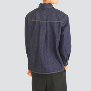 Vicolo camicia over denim100% cotone Art DF5289