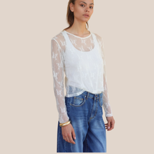 Carica l'immagine nel visualizzatore di Gallery, Dixie blusa pizzo Art T262A016
