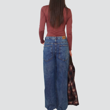 Carica l&#39;immagine nel visualizzatore di Gallery, Dixie jeans palazzo con rotture 100% cotone Art P881Y081
