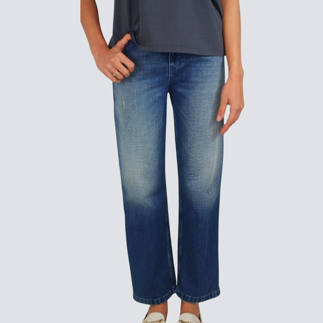 Vicolo jeans Kate con micro rottura 100% cotone Art DF5004