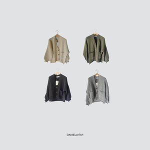 Haveone cardigan over 3 bottoni Art JIT-P020