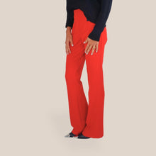 Carica l'immagine nel visualizzatore di Gallery, Vicolo pantalone zampa con inserto zip retro Art TAC1595 ( blazer Art TAC1593 )
