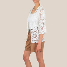 Carica l'immagine nel visualizzatore di Gallery, Susy Mix cardigan crochet 100% cotone Art 2668022
