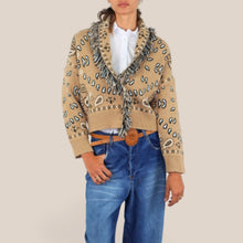 Carica l'immagine nel visualizzatore di Gallery, Tensione in bomber stampa bandana misto lana Art W6HMG84A400
