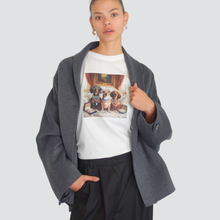 Carica l'immagine nel visualizzatore di Gallery, Vicolo cappotto cappa HAND MADE 50% lana Art TF0012
