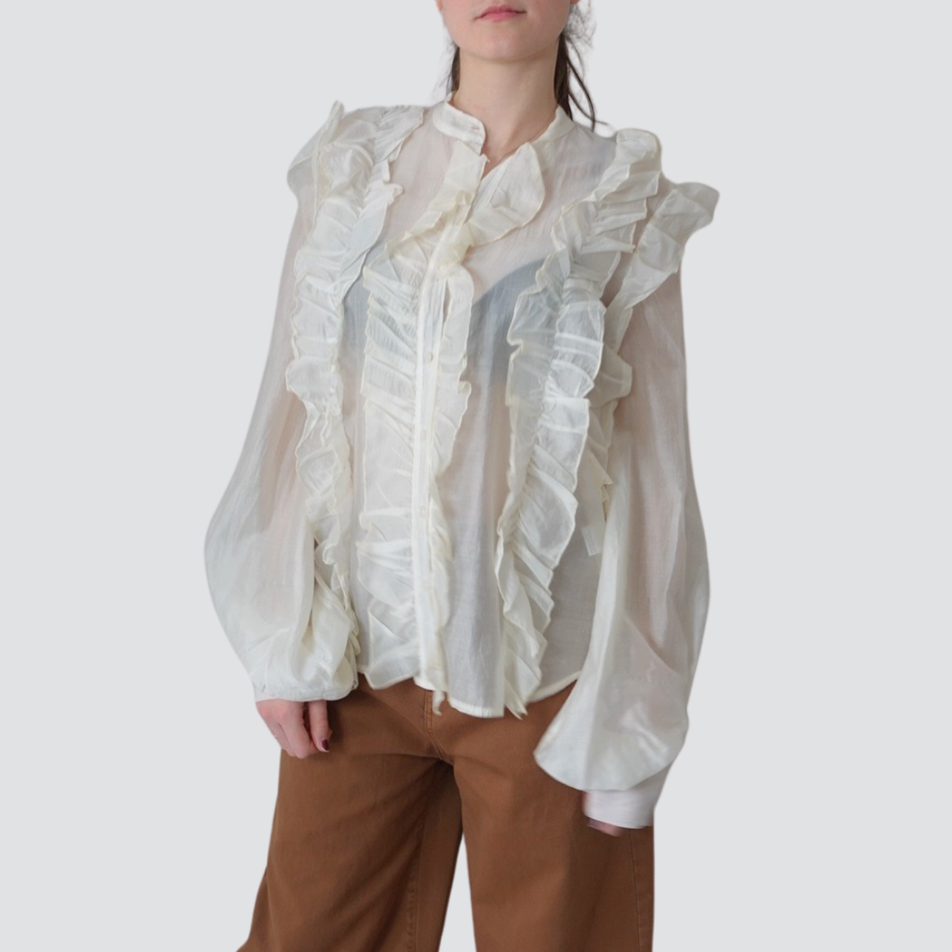 Tensione in camicia coreana 85% lyocell Art S25C486