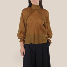 Carica l'immagine nel visualizzatore di Gallery, Philia Loft camicia olio  manica ampia 68% cotone Art A03N0070
