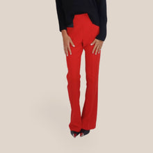 Carica l'immagine nel visualizzatore di Gallery, Vicolo pantalone zampa con inserto zip retro Art TAC1595 ( blazer Art TAC1593 )
