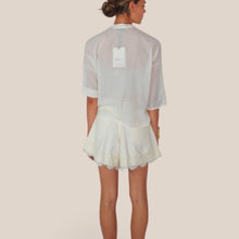 Carica l'immagine nel visualizzatore di Gallery, Haveone short farfalla pizzo fondo 100% cotone Art PSB-Q665
