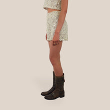 Carica l'immagine nel visualizzatore di Gallery, Haveone shorts crochet con paillettes Art PMA-Q248
