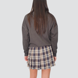 Haveone mini gonna scozzese plisettata flanella Art GJK-P084