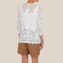 Carica l'immagine nel visualizzatore di Gallery, Susy Mix cardigan crochet 100% cotone Art 2668022
