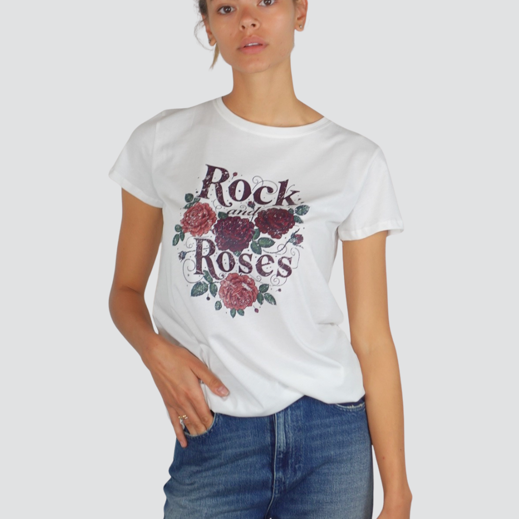Vicolo t-shirt over con stampa 100% cotone Art RF0343